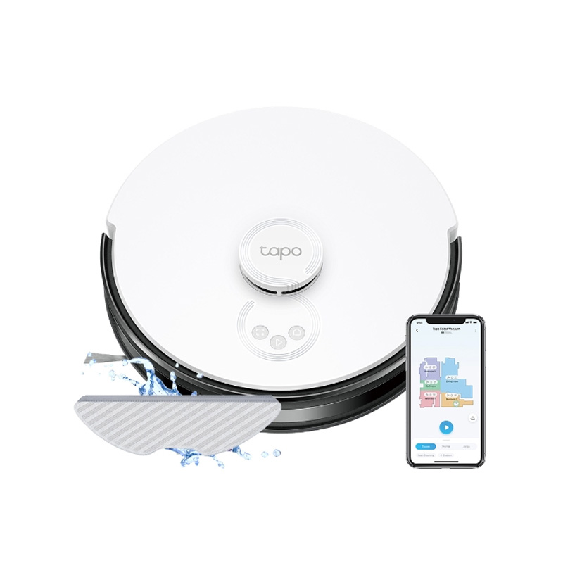 Picture of Tp-Link Tapo Rv30 LiDAR Navigation Robot Vacuum & Mop Cleaner (White)